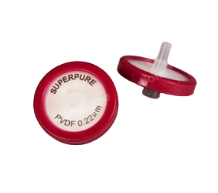 PVDF Syringe Filter with Glass Fiber Prefilter