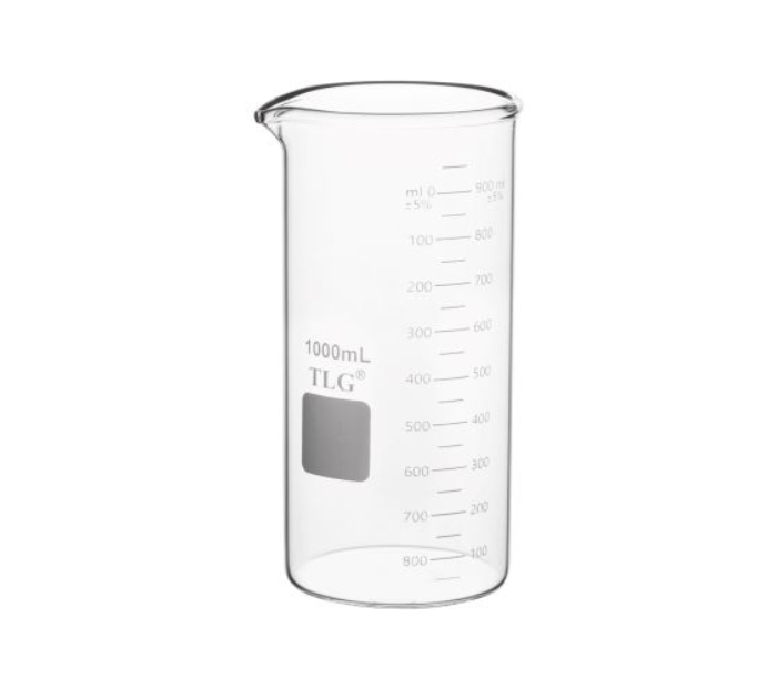 Standard Wall, Tall Form, with Spout, Graduated