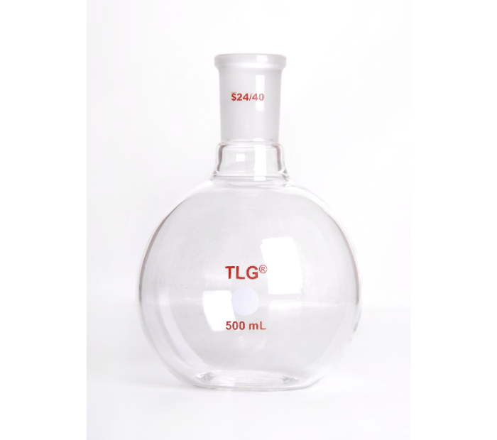 Flask, Flat Bottom, Single Neck