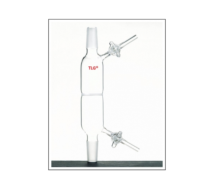 Filter Tube, Fritted Disc, With 2mm Glass Stopcock