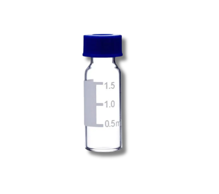 Clear Pre-Capped Screw Thread Glass Chromatography Vials