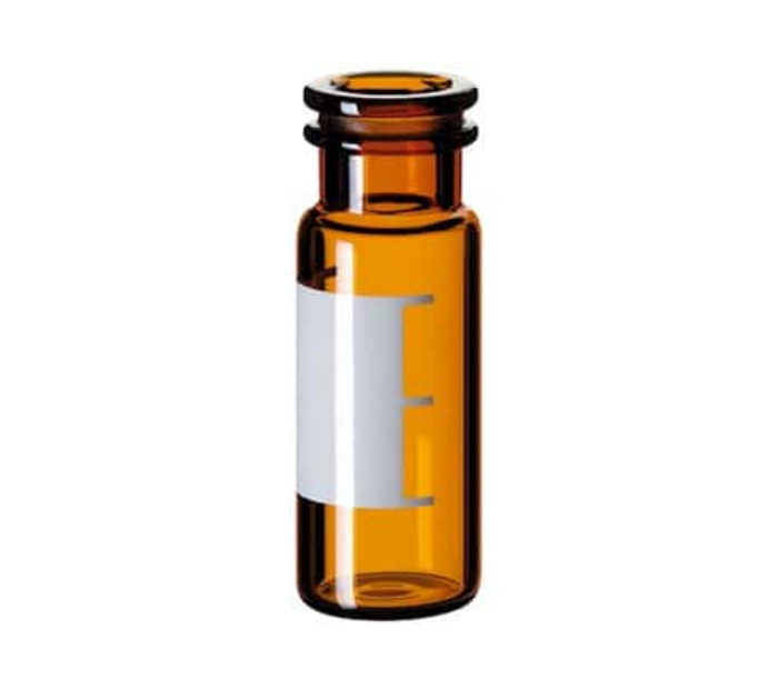 Amber Snap seal Glass Chromatography Vials-Silanized