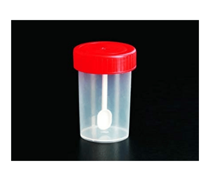 Stool Container With Spatula